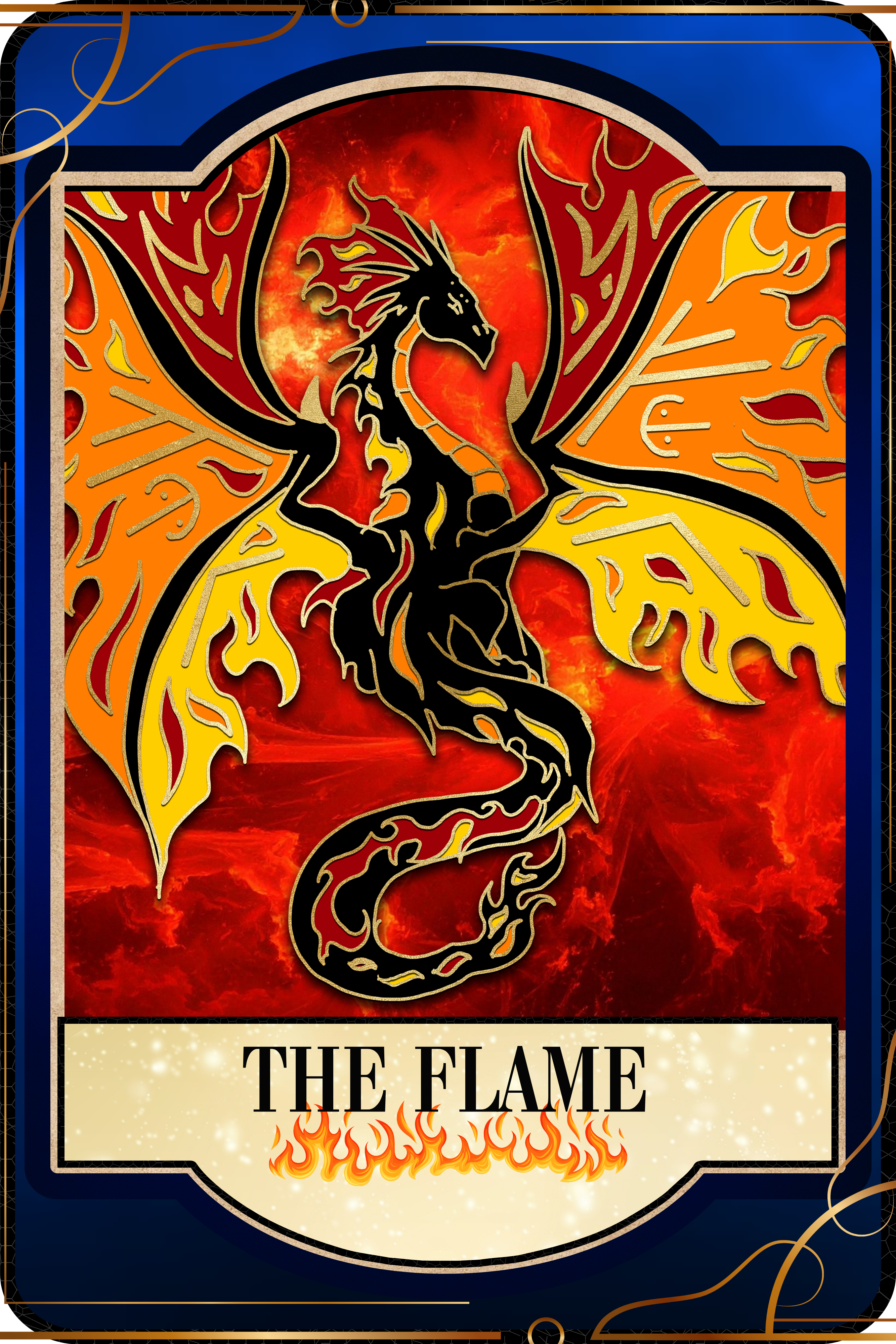 The flame