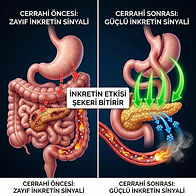 İnkretin etkisi şekeri nasıl bitirir?
