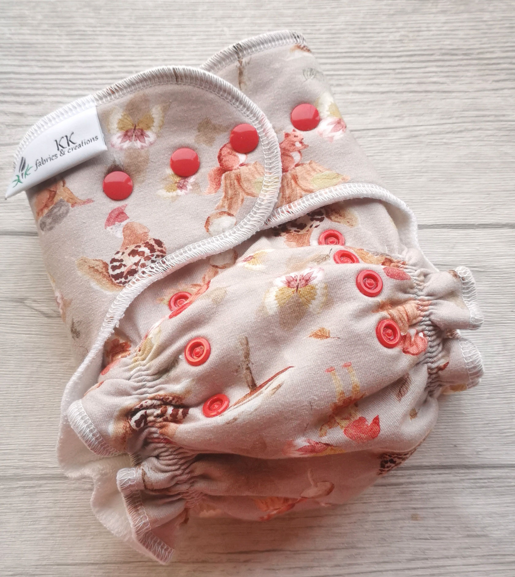 Platnena pelena patuljci, bambus