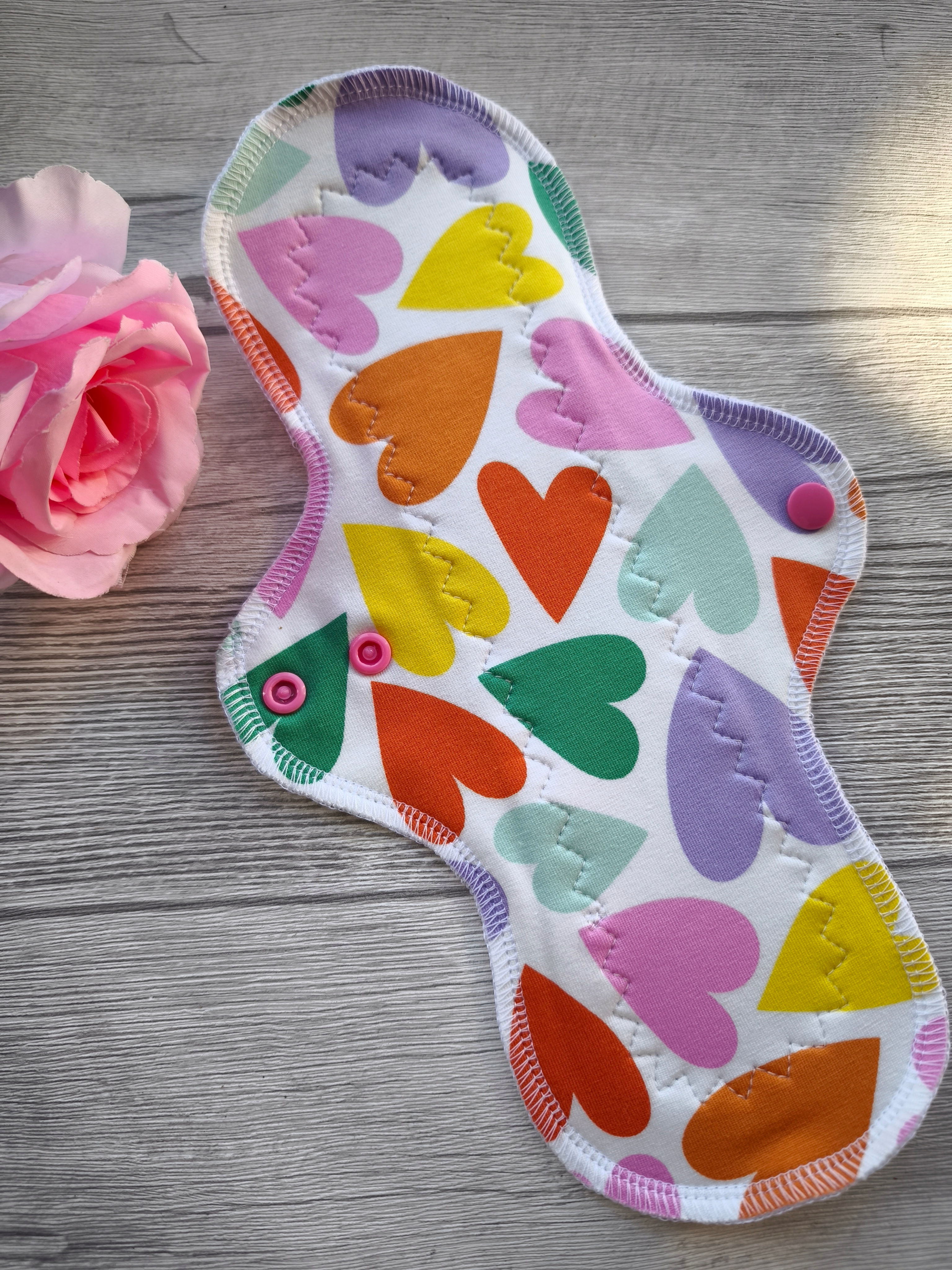 PU men. 30,5 cm, curvy, hearts