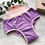 Thumbnail: Menstrualne gaćice high waist, purple pink