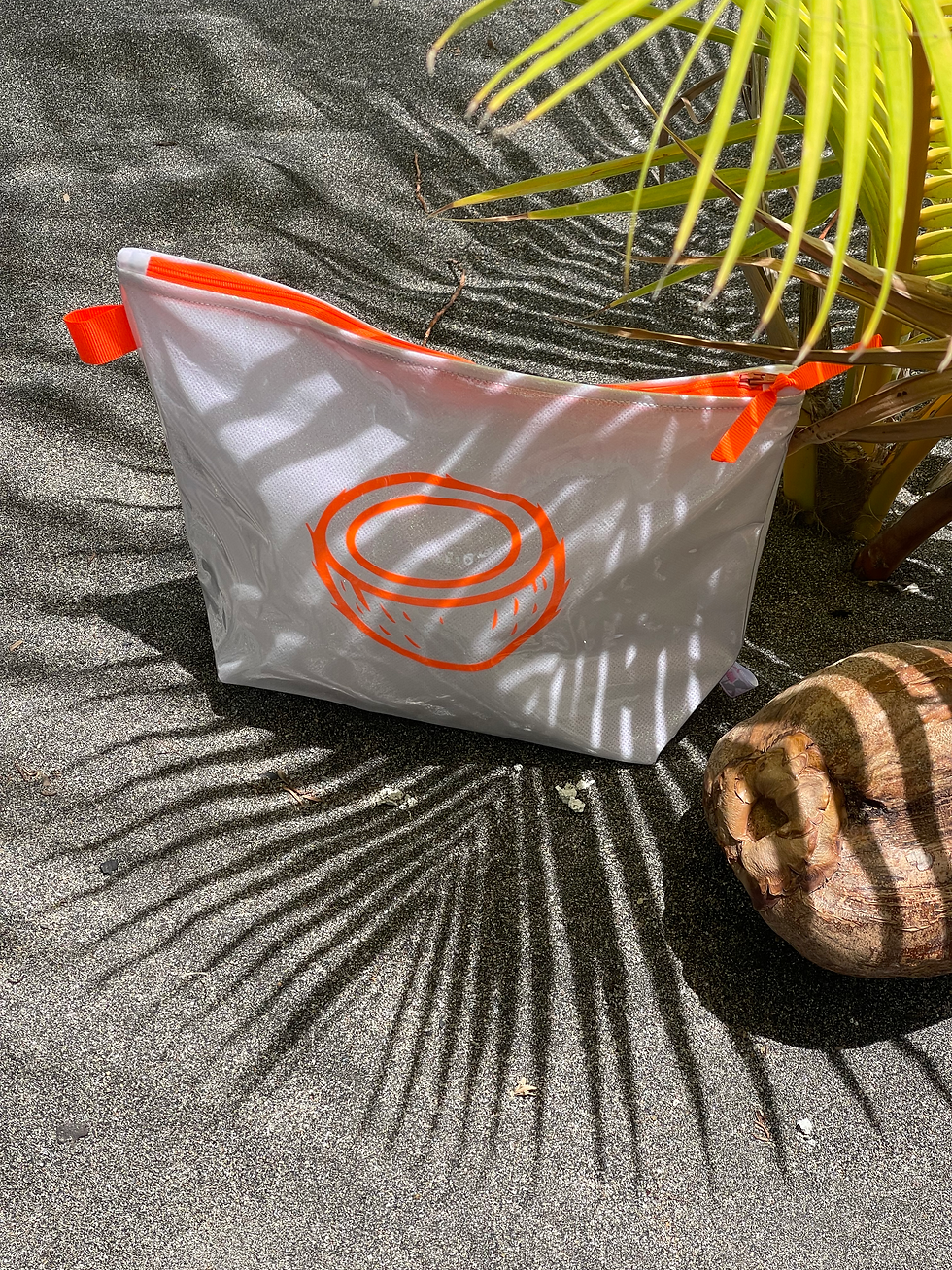 Miniature : FLAMBOYANTS 26 L - Trousse grande taille modèle unique - Plastifiée int/ext