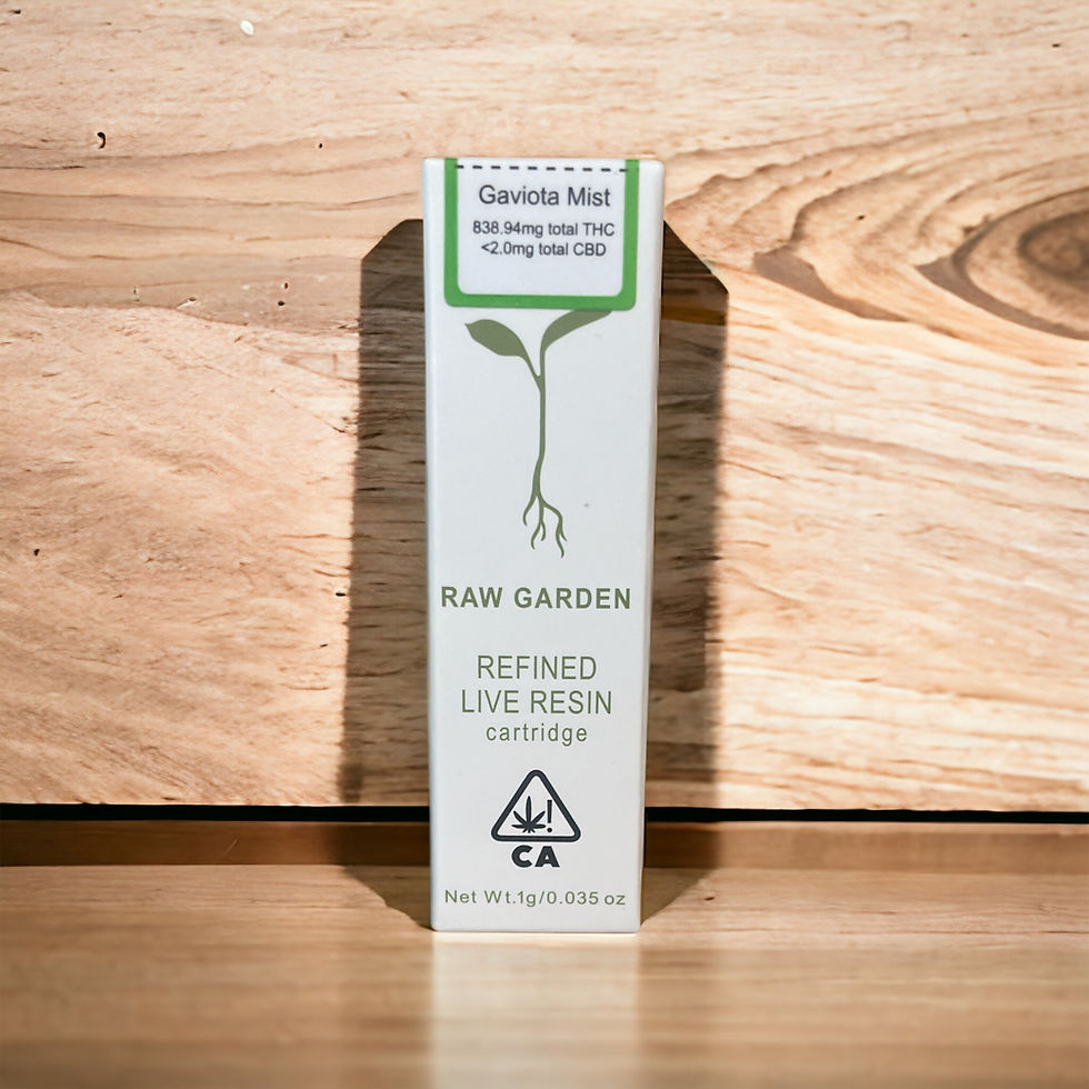 Is Raw Garden A Good Brand Raw Garden Gaviota Mist indica/hybrid 1g | www.nunzclub.com