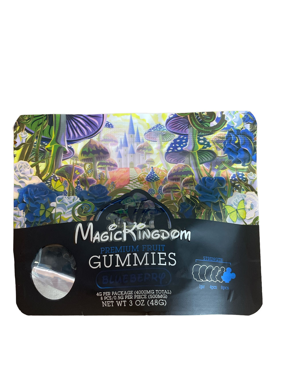 Thumbnail: Magic Kingdom SHROOMS gummies blueberry 4000mg