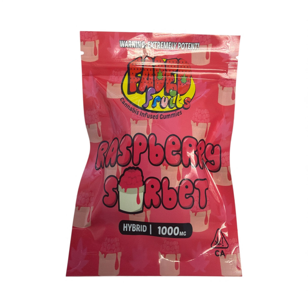 Faded Fruits Raspeberry Sorbet Hybrid 1000mg