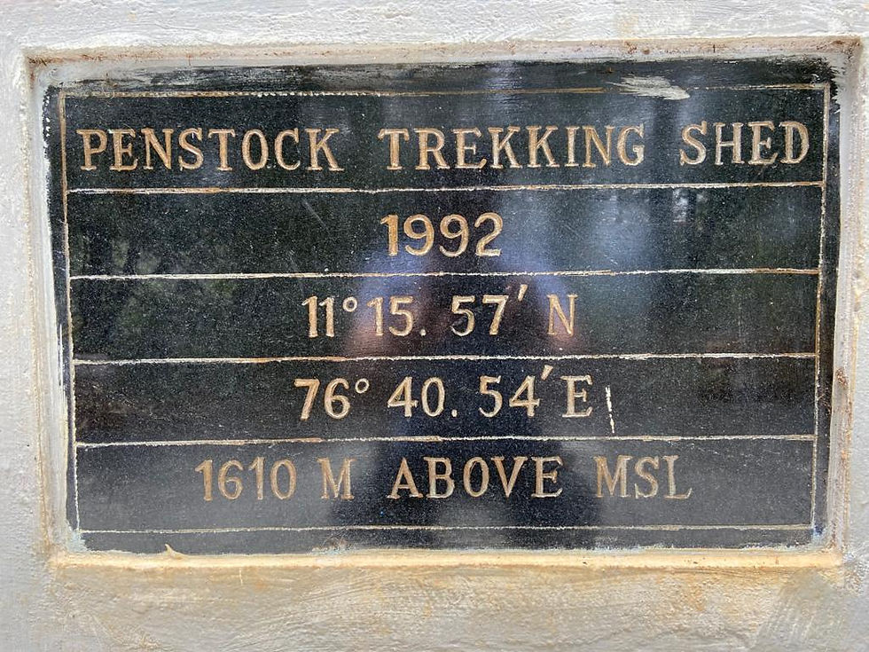 Penstock, Ooty
