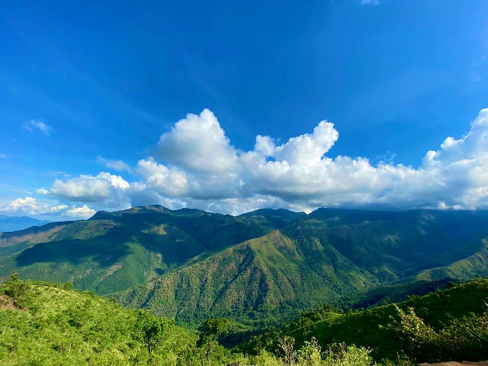 View at Penstock, Ooty, India