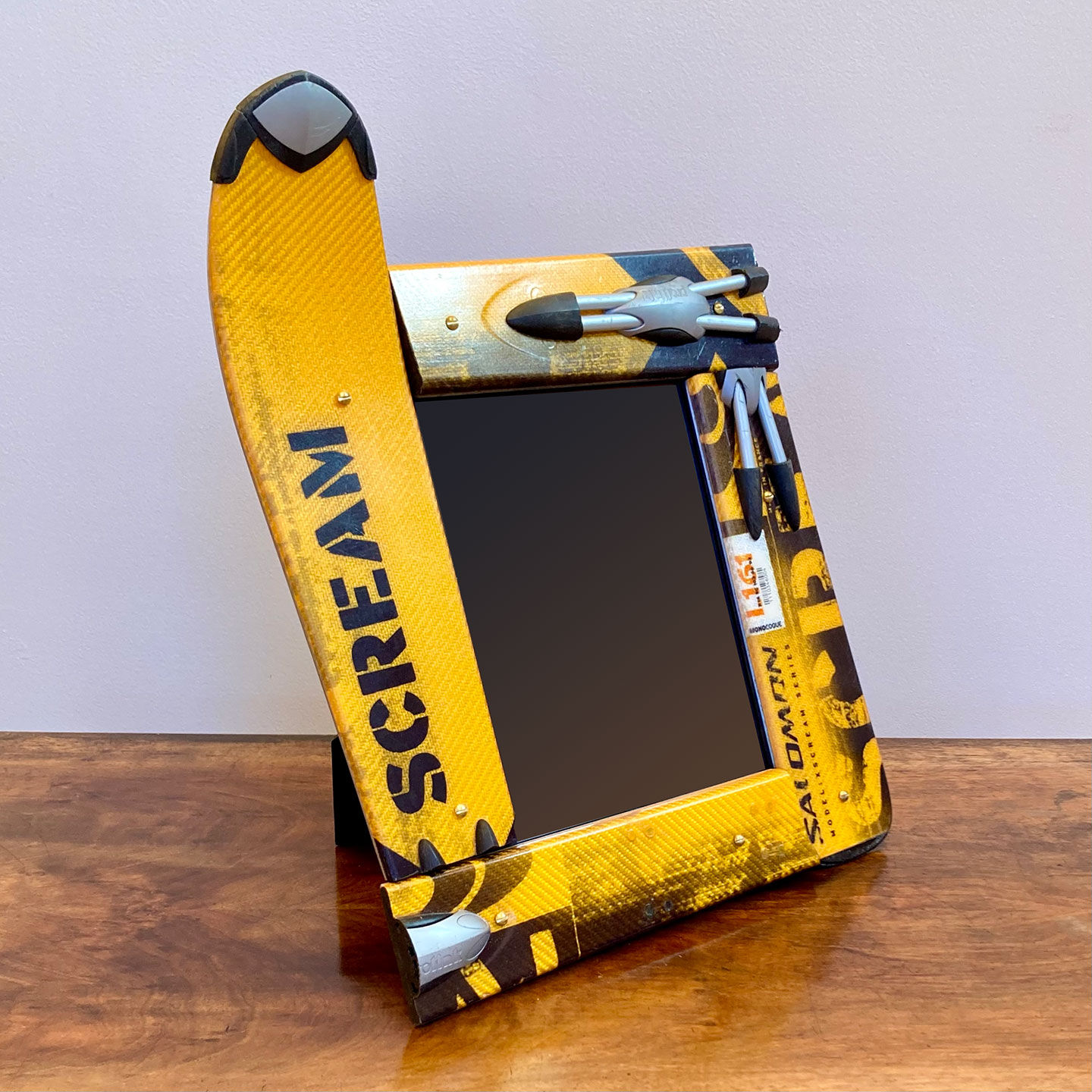 Ski Picture Frame or Mirror, 8x10 – Salomon Scream