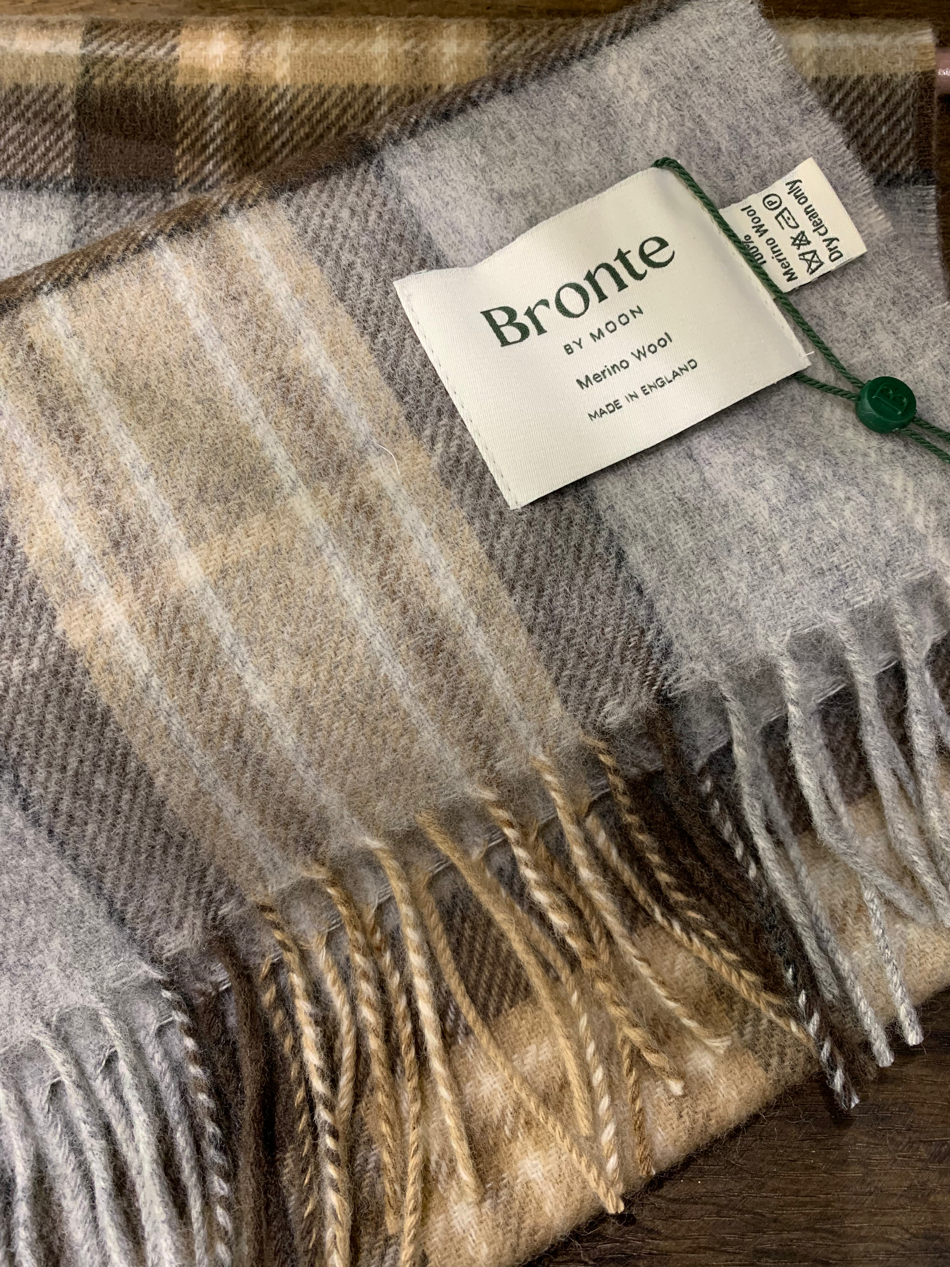 Mckellar Tartan - Pure Merino Wool Scarf - Bronte by Moon