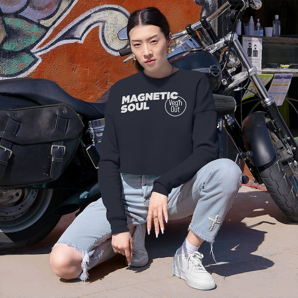 Thumbnail: Magnetic Soul Cropped Sweatshirt