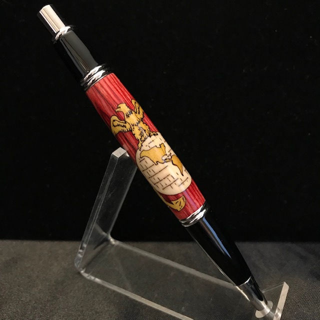 Thumbnail: Gatsby Inlay wood with a Patriotic/Military theme