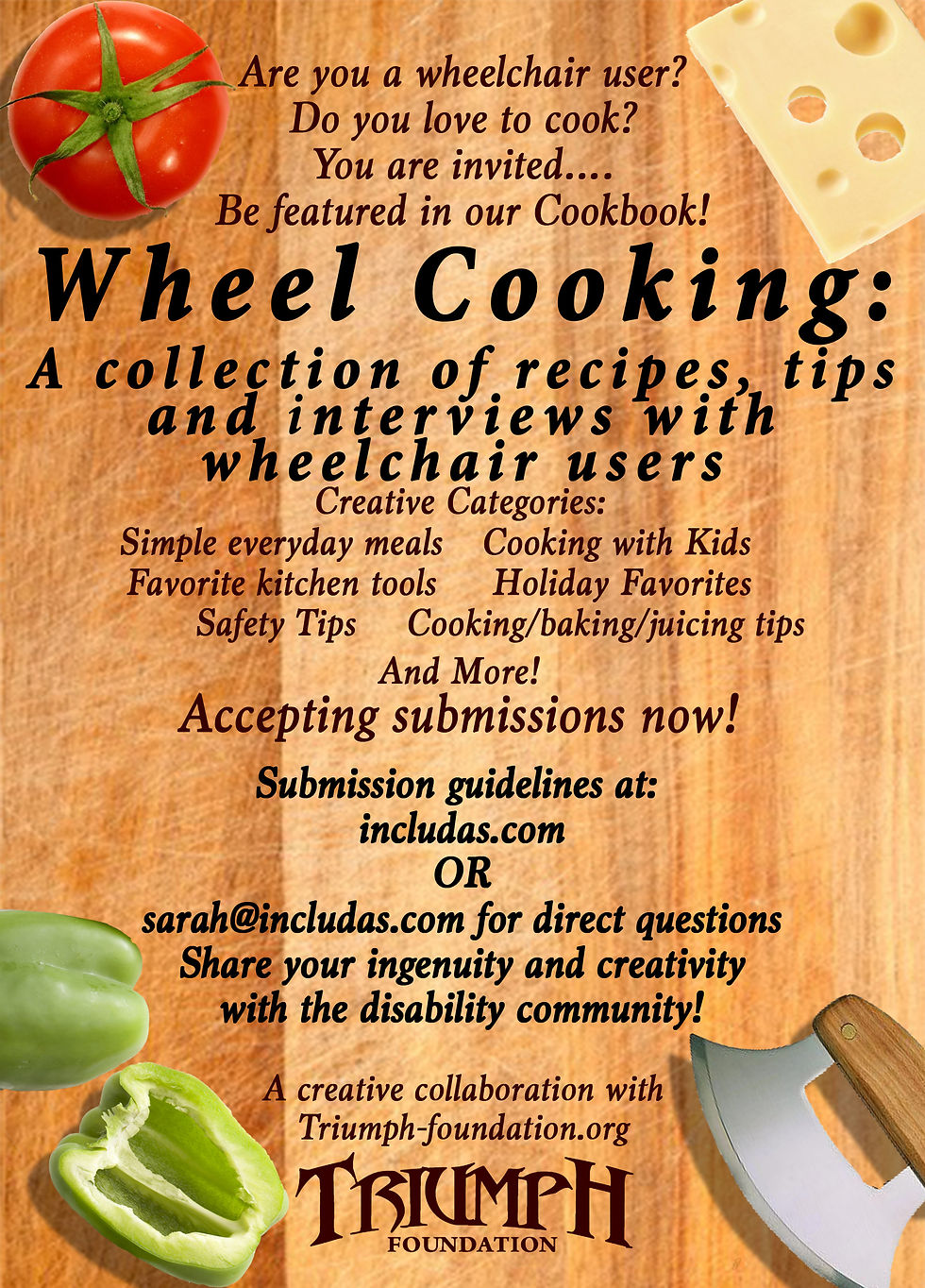 Wheel cooking bold