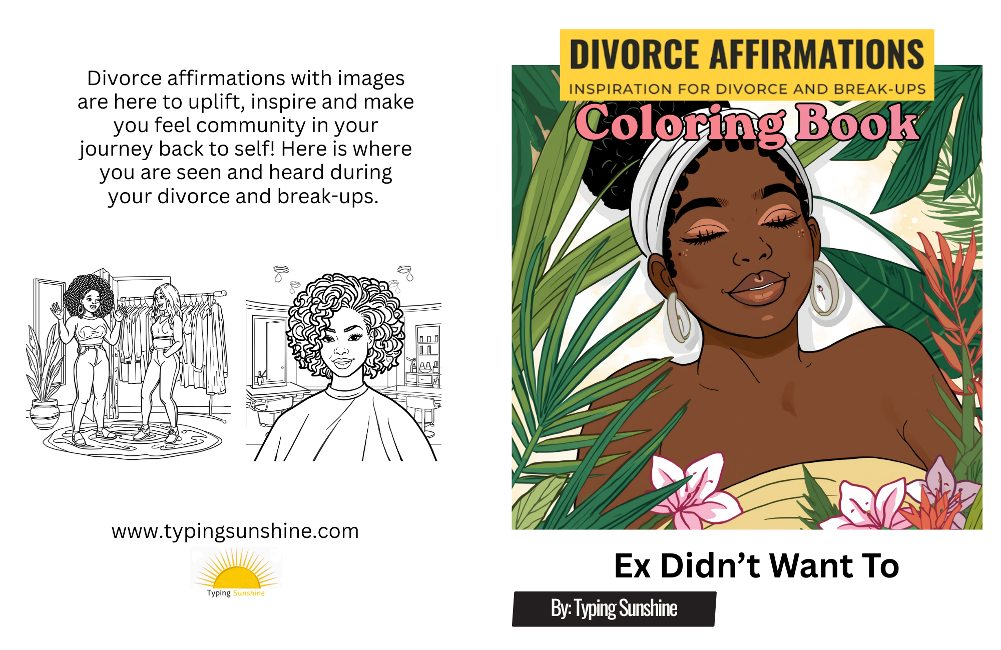 "Ex Didn't Want To" (Coloring Book)