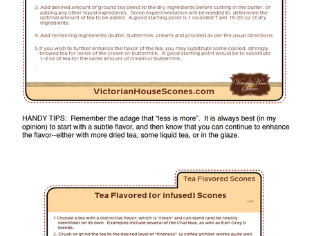 Tea-Flavored Scones