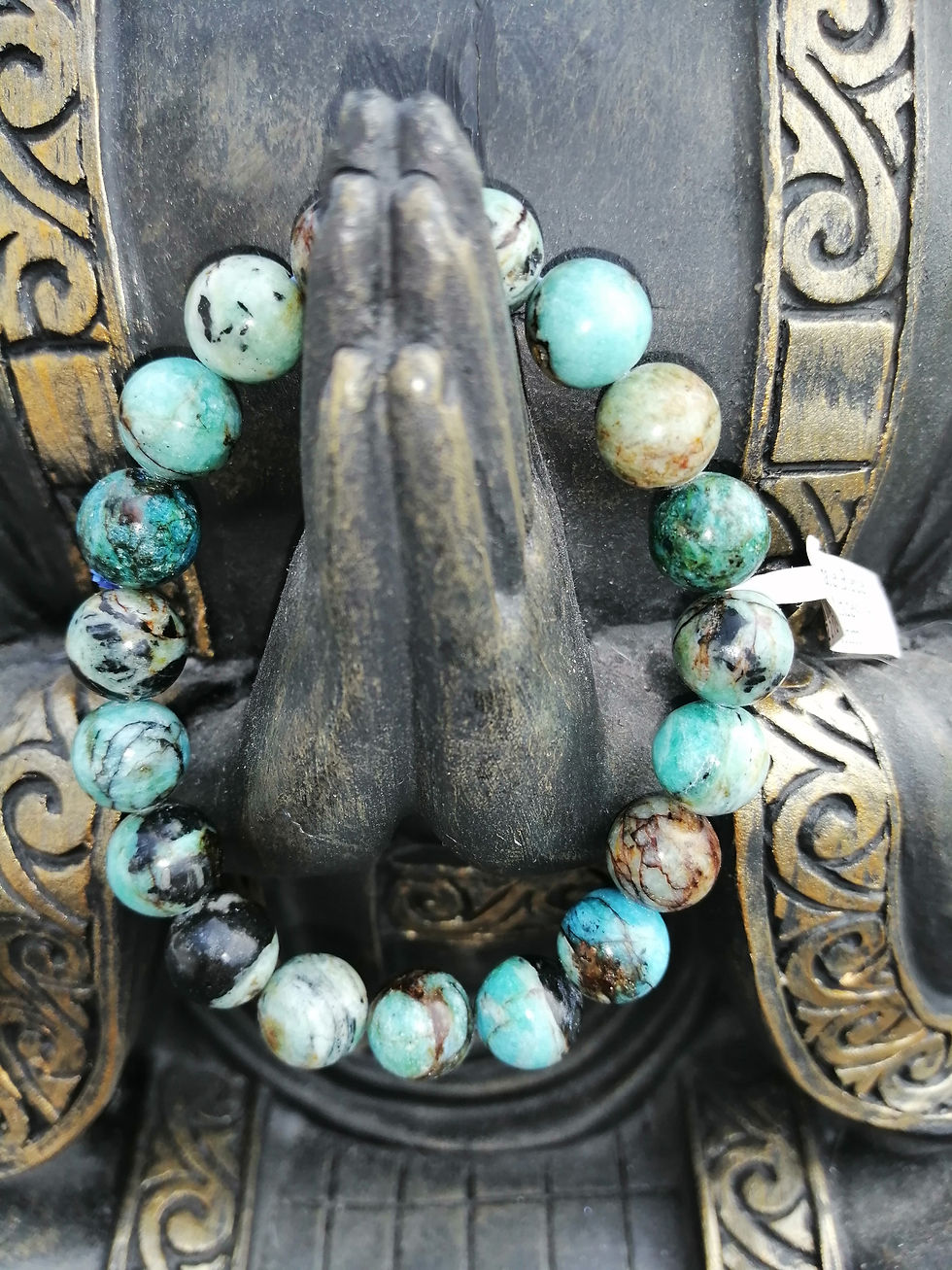 BRACELET OPALE BLEUE DES ANDES