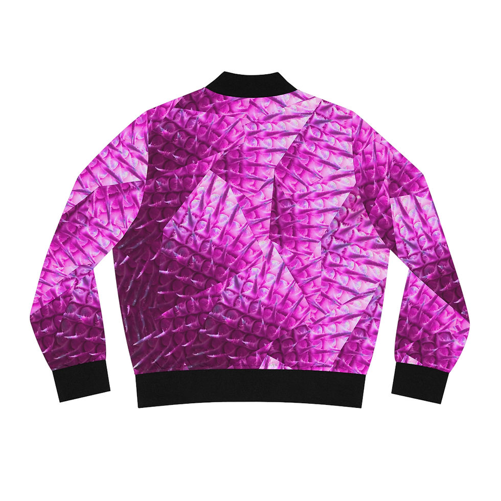 Thumbnail: Women's Thistle Bomber Jacket (AOP)