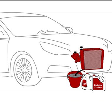 cooling system flush and fill