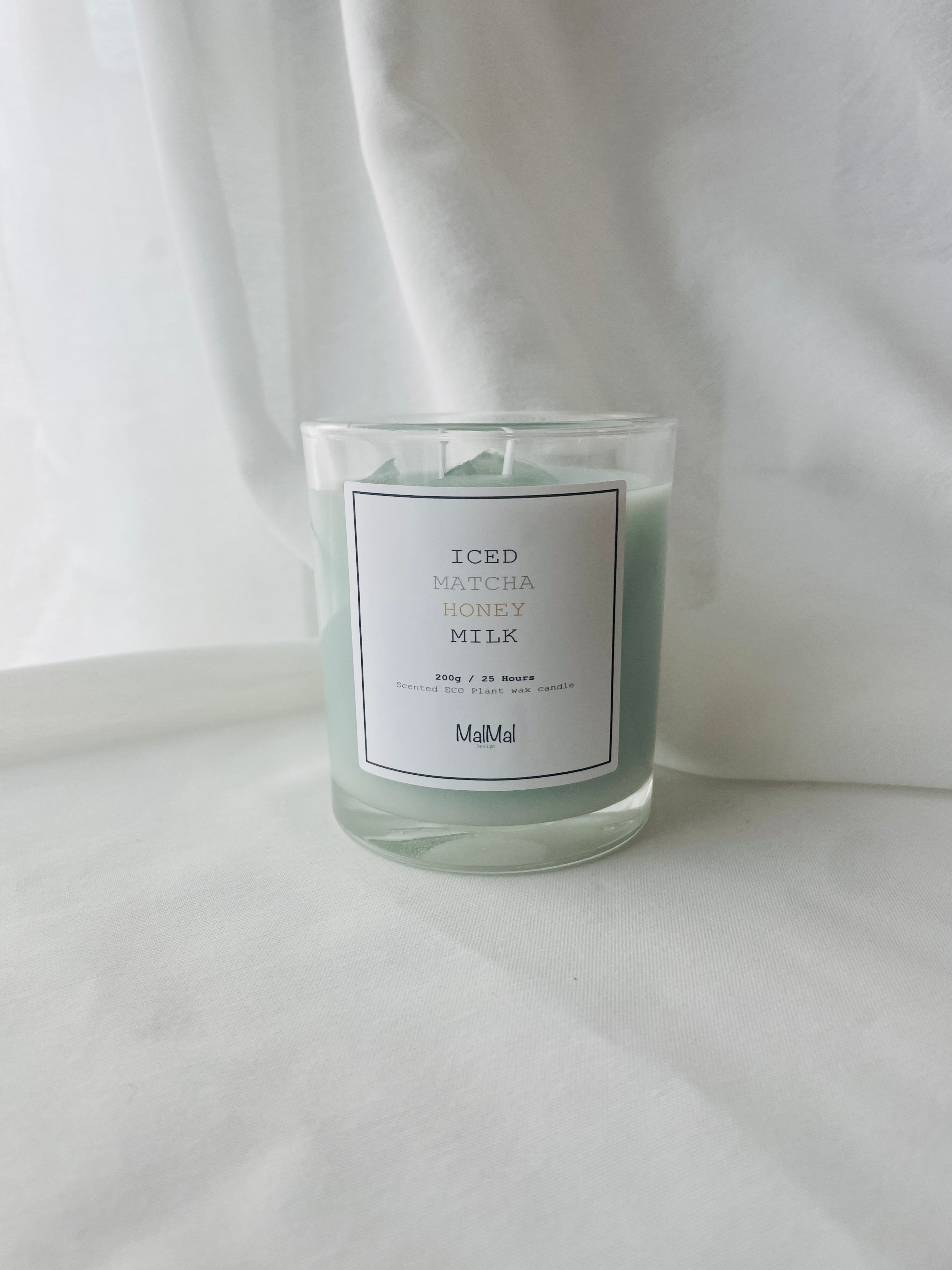 Iced Matcha Honey Milk