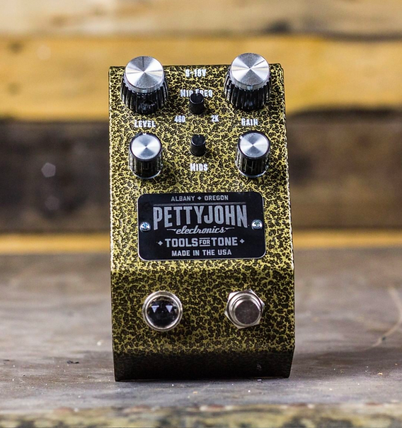 ギター Pettyjohn electronics Gold The Inspiration Behind The Gold Overdrive By Pettyjohn Electronics