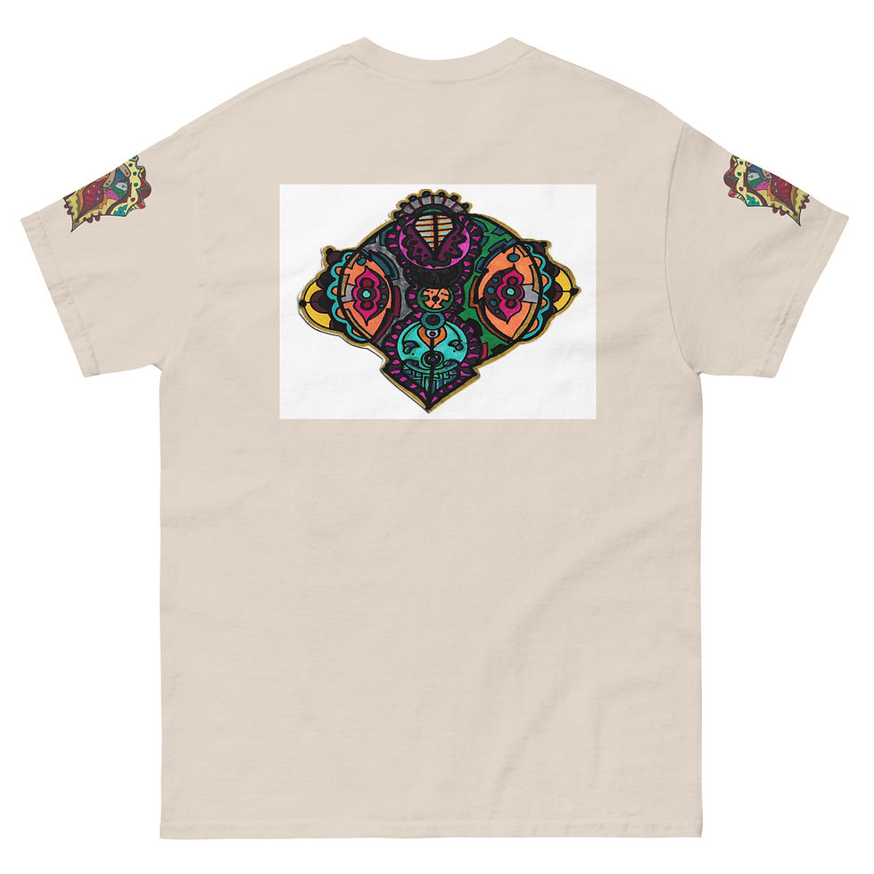 Thumbnail: Face of Dimension Unisex Cotton T-Shirt