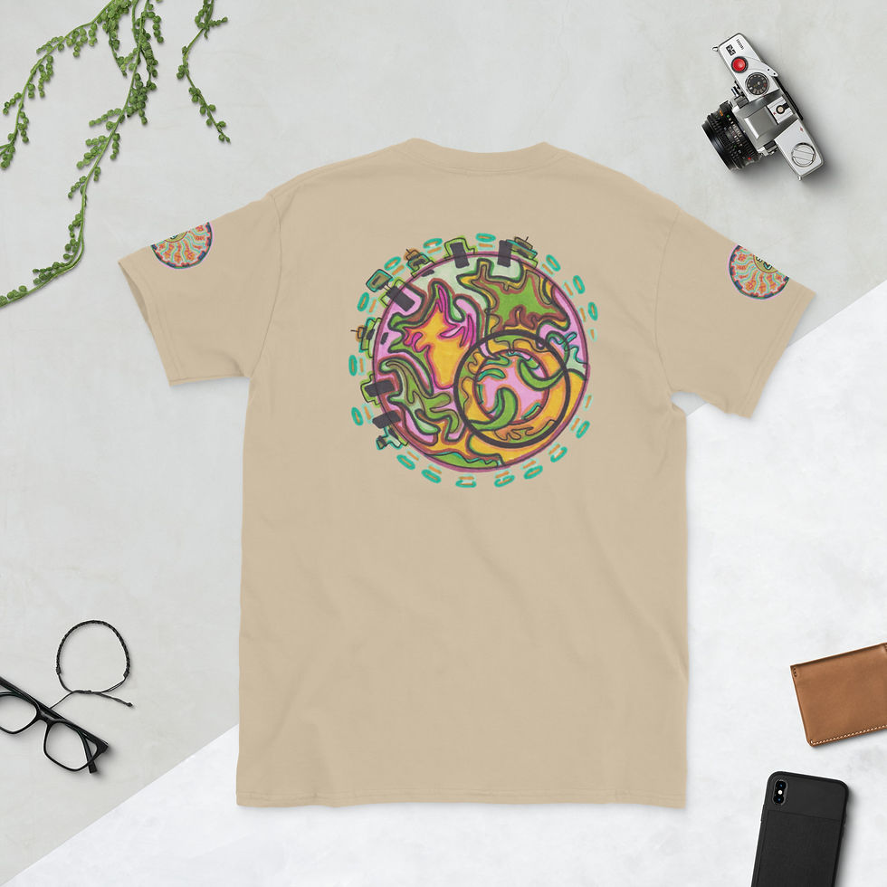Thumbnail: Enigma Unisex Cotton T-Shirt – Mystery Meets Everyday Comfort