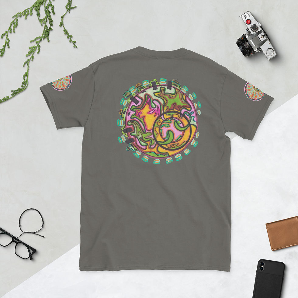 Thumbnail: Enigma Unisex Cotton T-Shirt – Mystery Meets Everyday Comfort