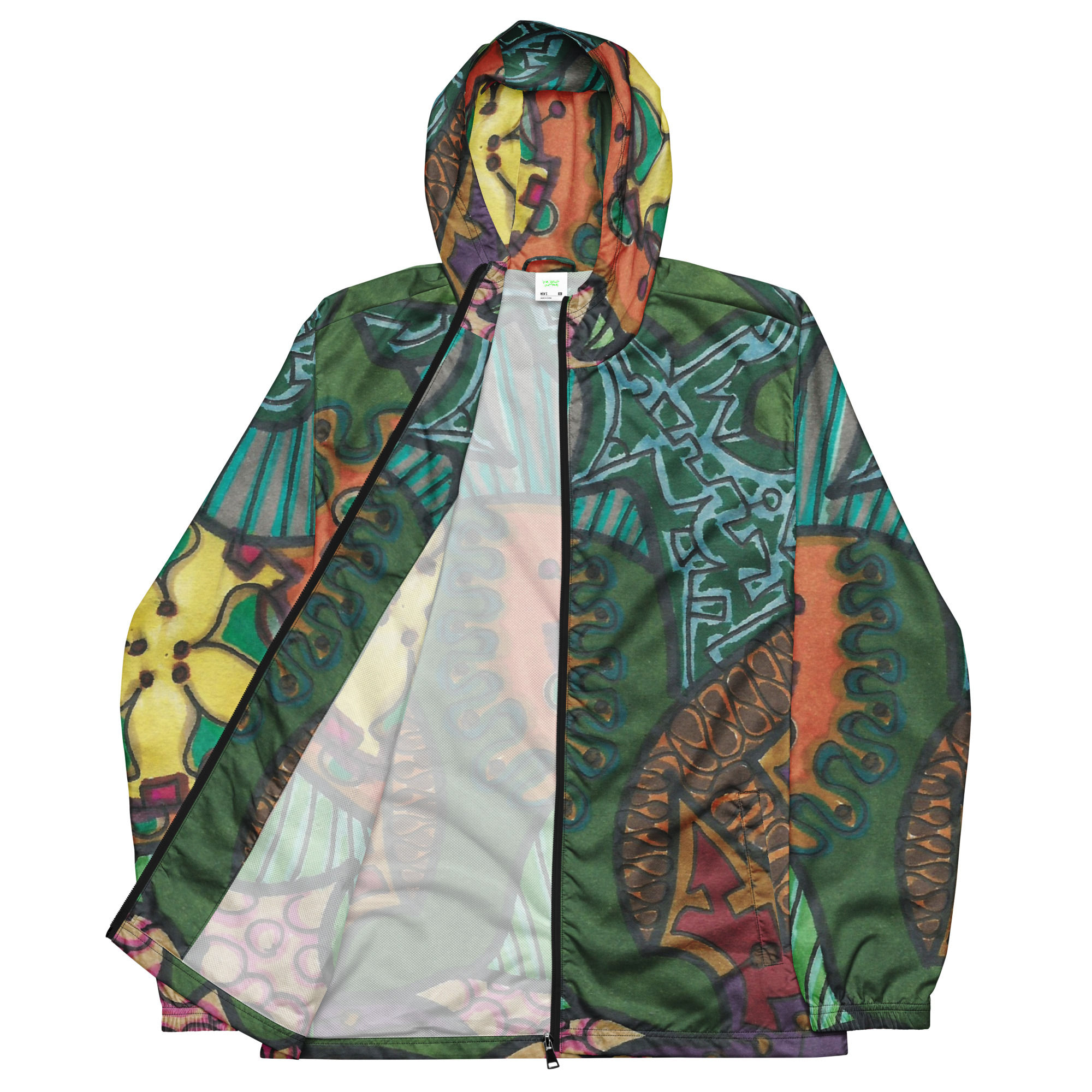 Green Forest Windbeaker