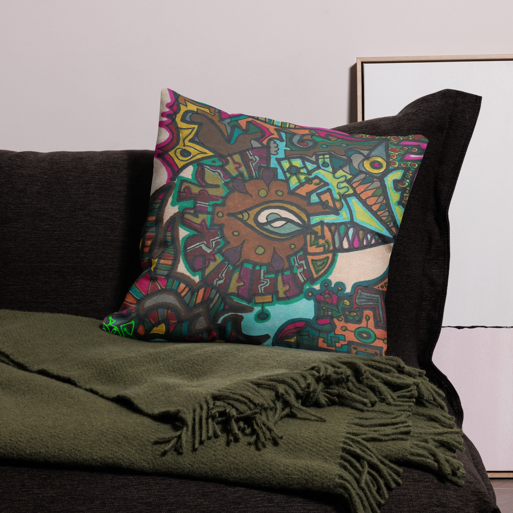 Past is Present Cushion