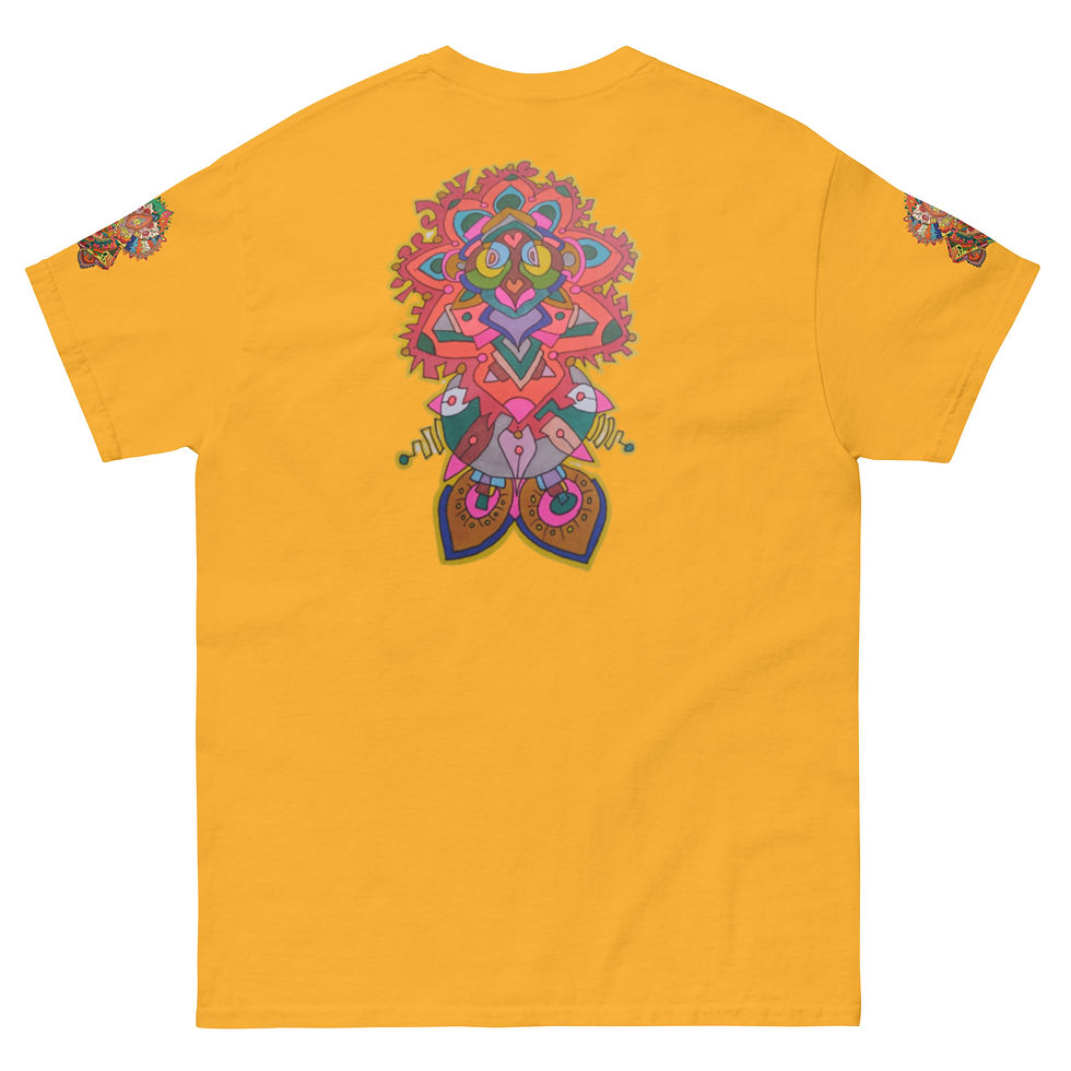 Thumbnail: Golden Submarine Unisex Cotton Tshirt