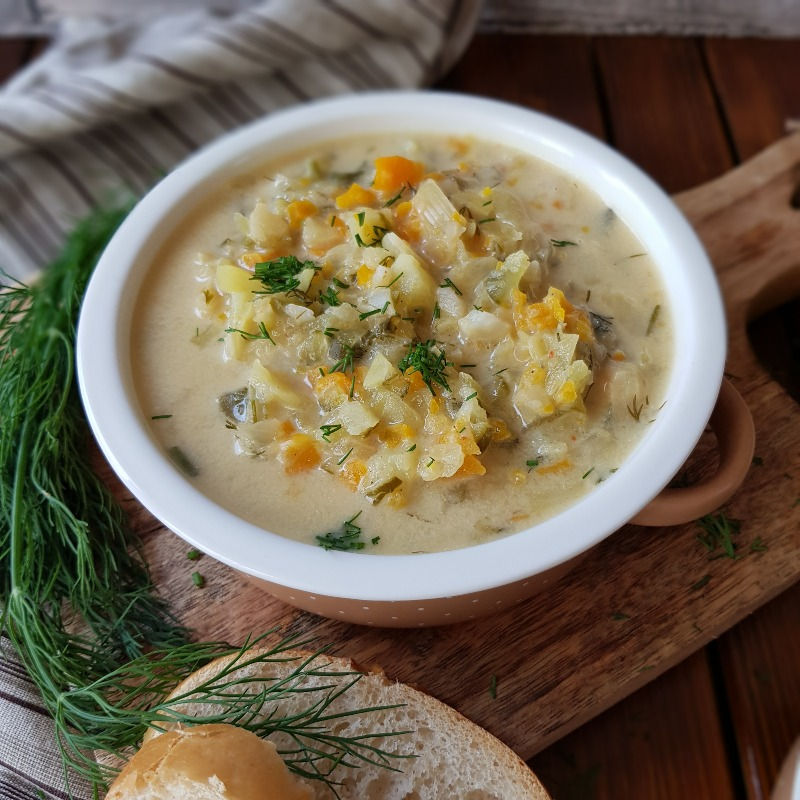 Saure Gurken Suppe