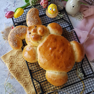 Osterhase aus Hefeteig (TM)