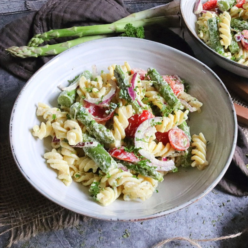 Spargel Pasta Salat