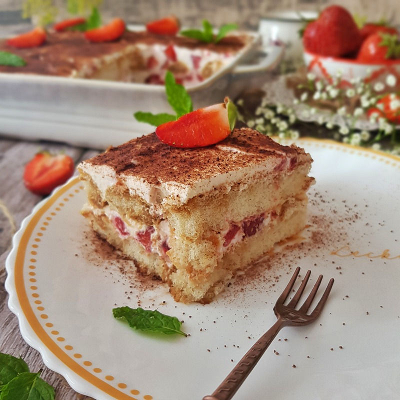 Erdbeer Tiramisu
