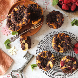 Zupfkuchen in einer Muffinform