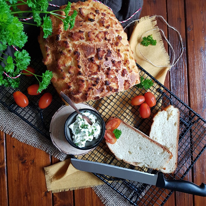 Tigerbrot, ein Brot mit einer typischen Tiger Kruste, Food Fotografie, Jofoodwerkstatt