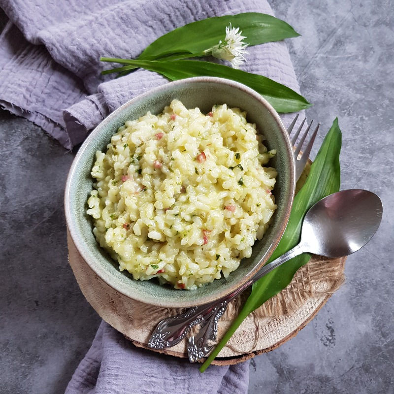 Bärlauch Risotto, Risotto Reis, gesund