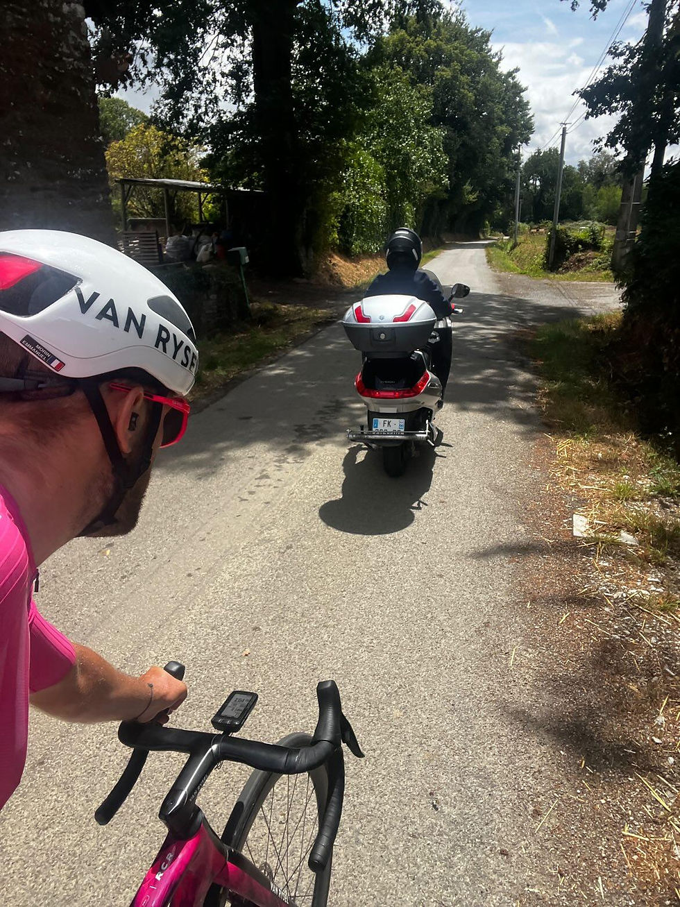 Derrière scooter