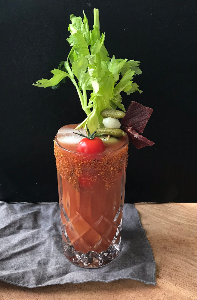 The Bloody Bull (made with the help from our friends at The Pickle House) by Rose Eccleshare