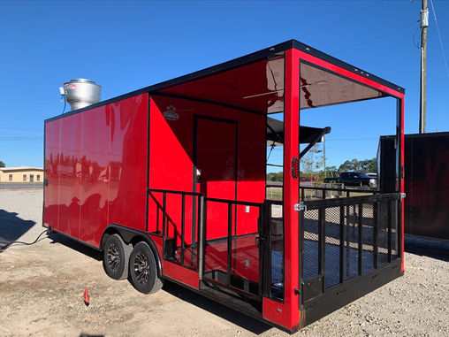 Concession trailer options