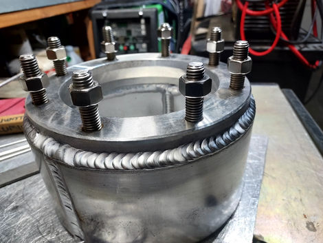 Aluminum sump
