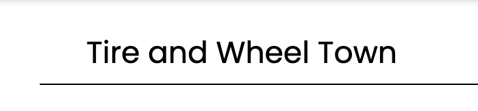Tire and Wheel Town logo