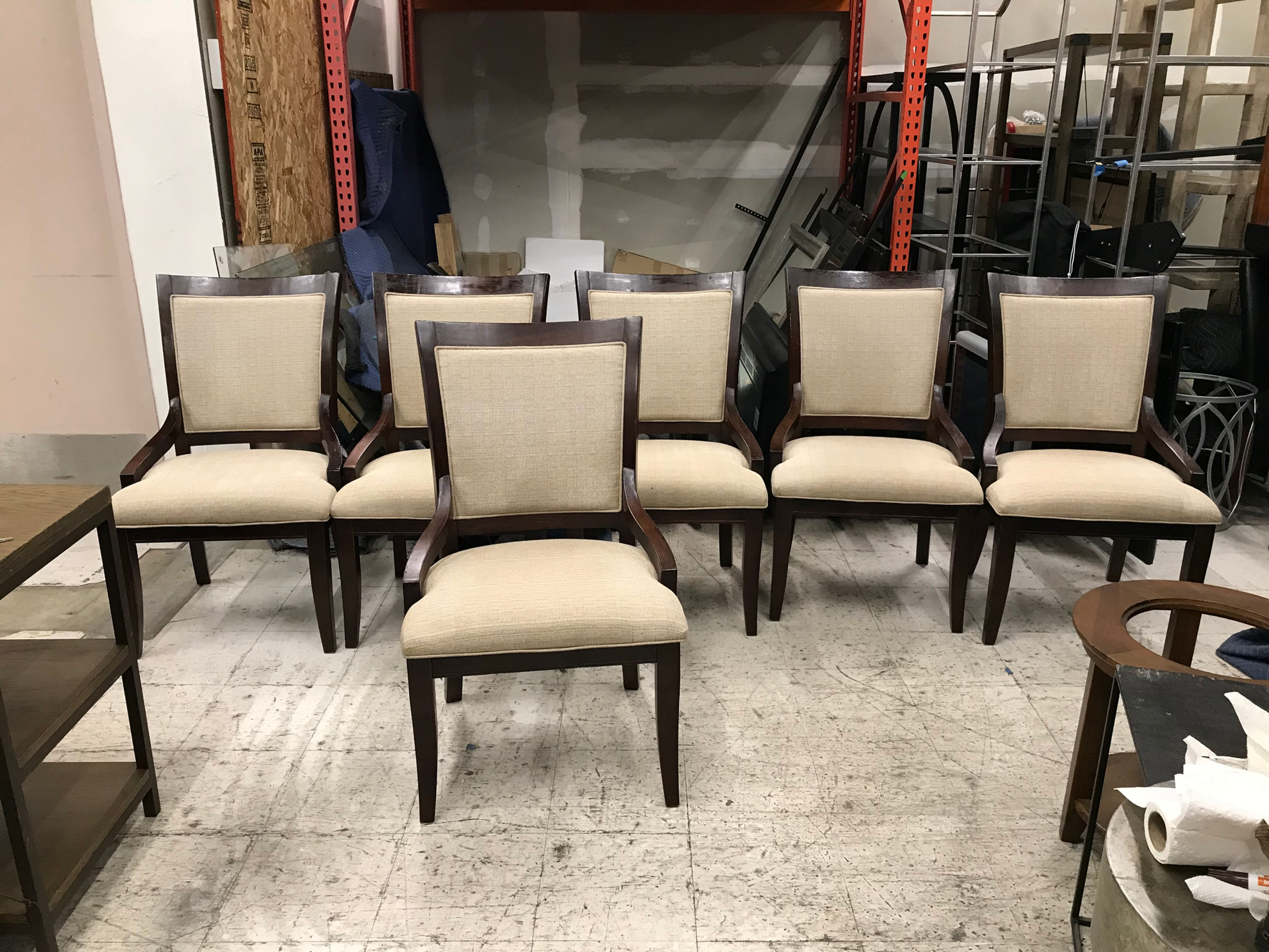 BEXLEY DINING CHAIRS, SET/6