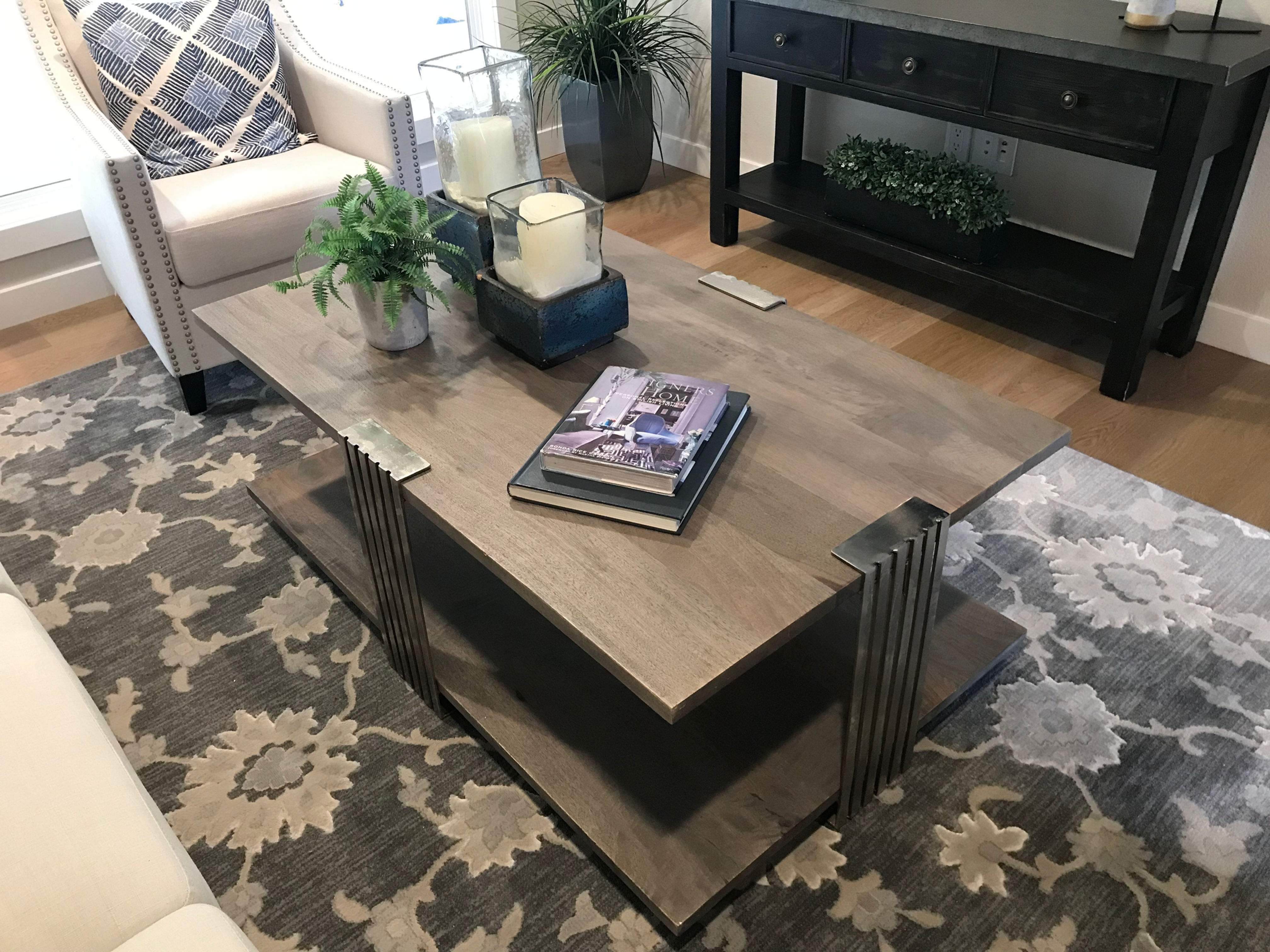 PLEASANT HILL COFFEE AND 2 END TABLES, SET OF 3