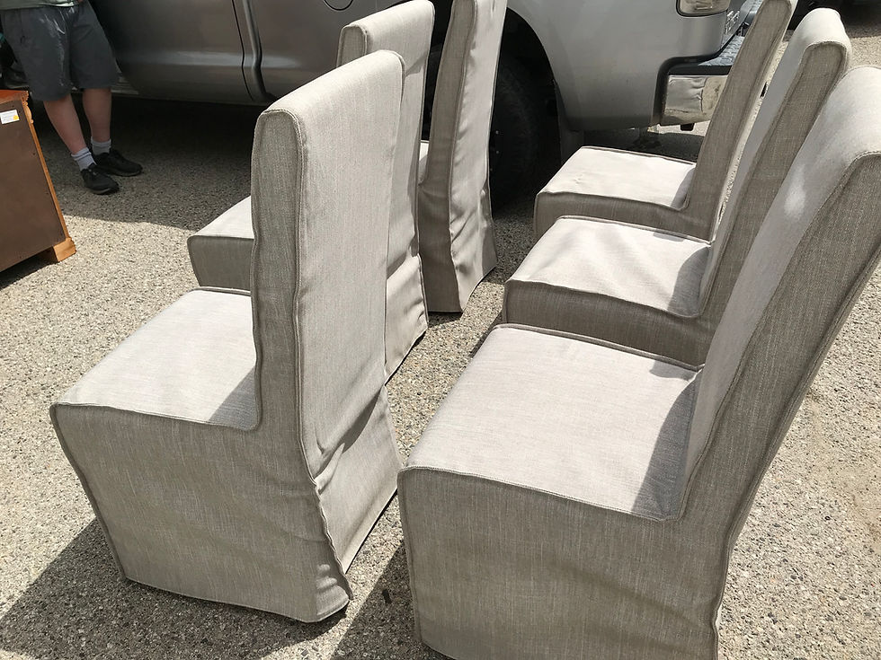 Thumbnail: JORDAN GRAY PARSONS DINING CHAIRS, SET OF 6