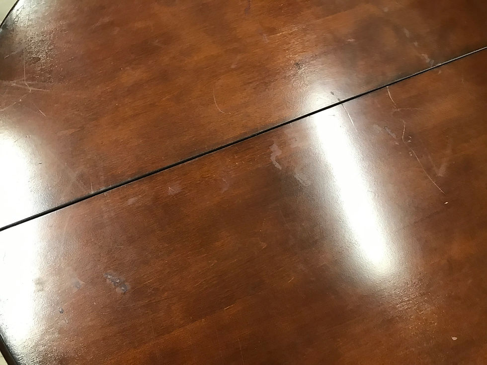 Thumbnail: PIER 1 "RONAN" ROUND/OVAL PEDESTAL DINING TABLE