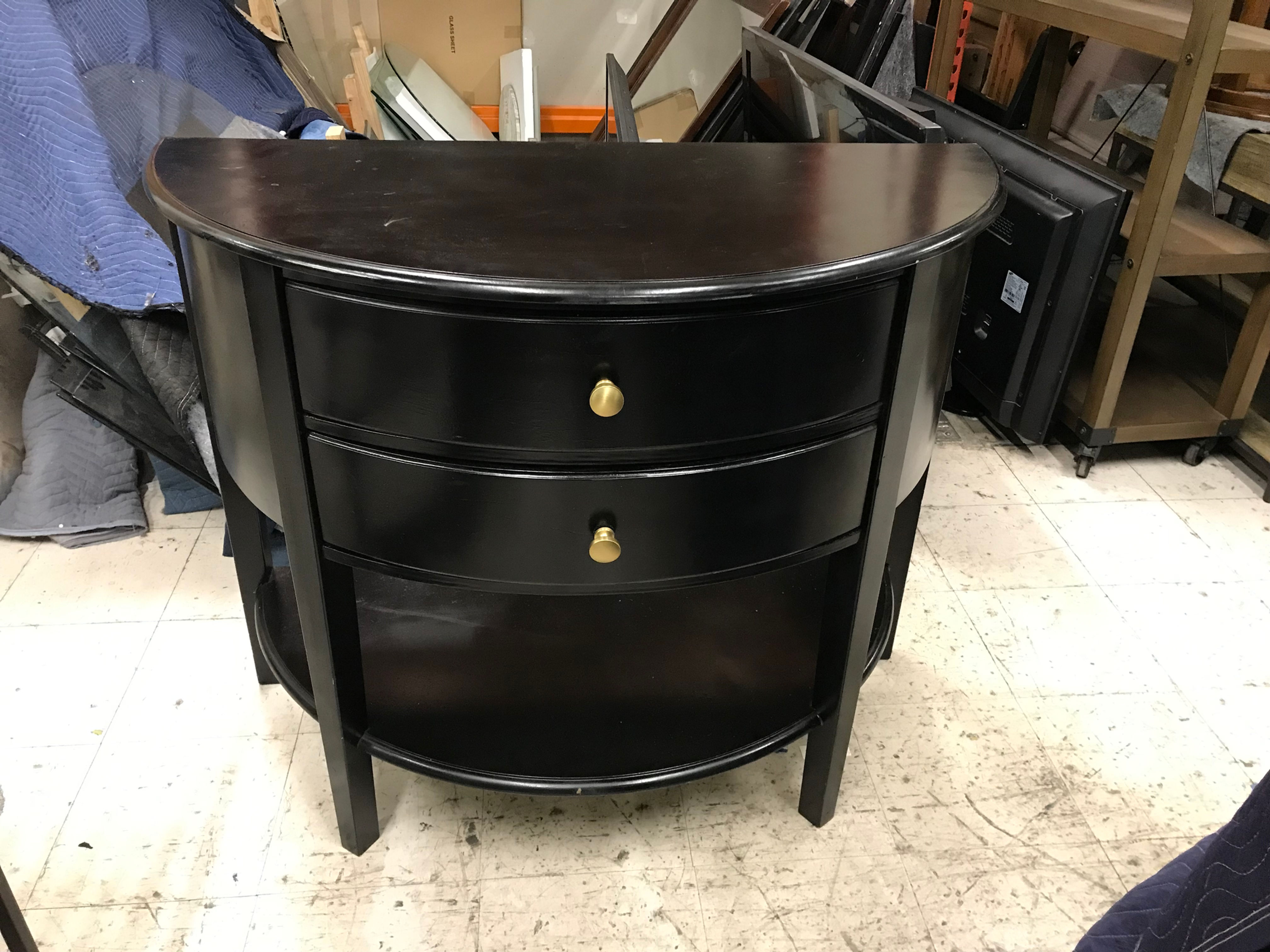 HALF MOON ACCENT CONSOLE 180CABINET