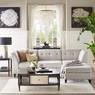Thumbnail: LAWRENCE 5 PIECE SECTIONAL