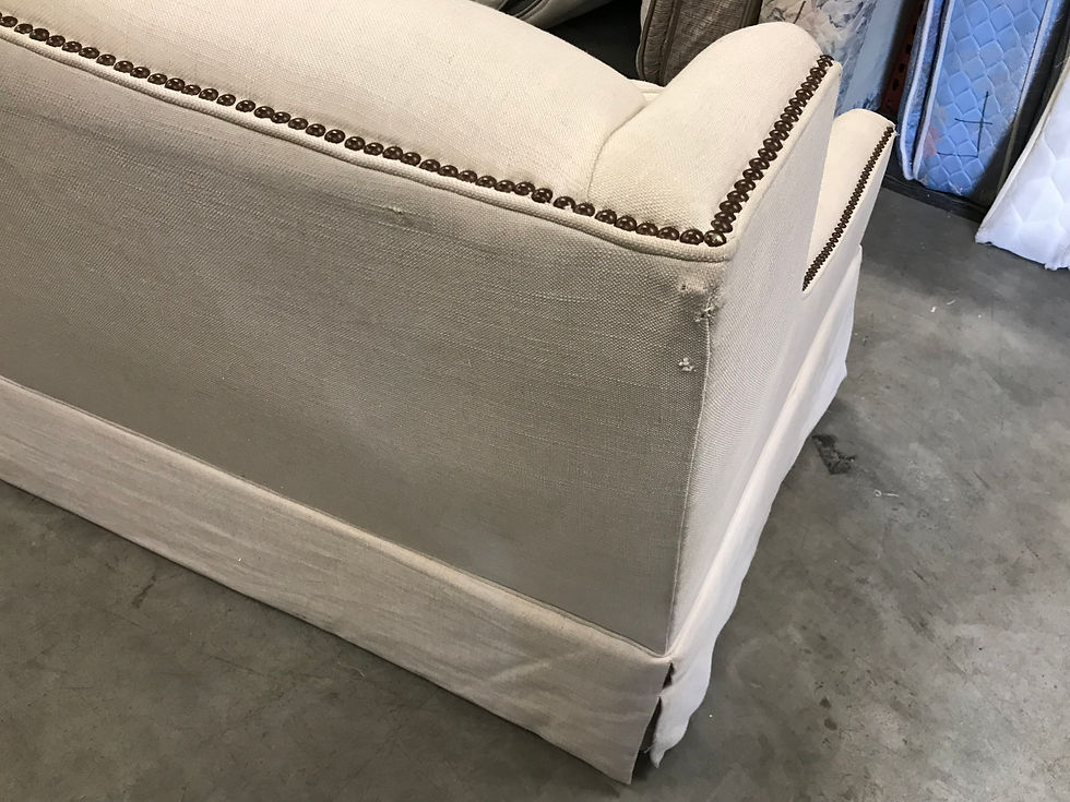 Thumbnail: IVORY "NYHOFF" SOFA