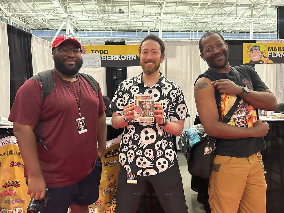 Todd Haberkorn in the middle