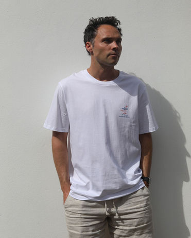 The Mayfair Chippy X JAM Industries limited edition t-shirt